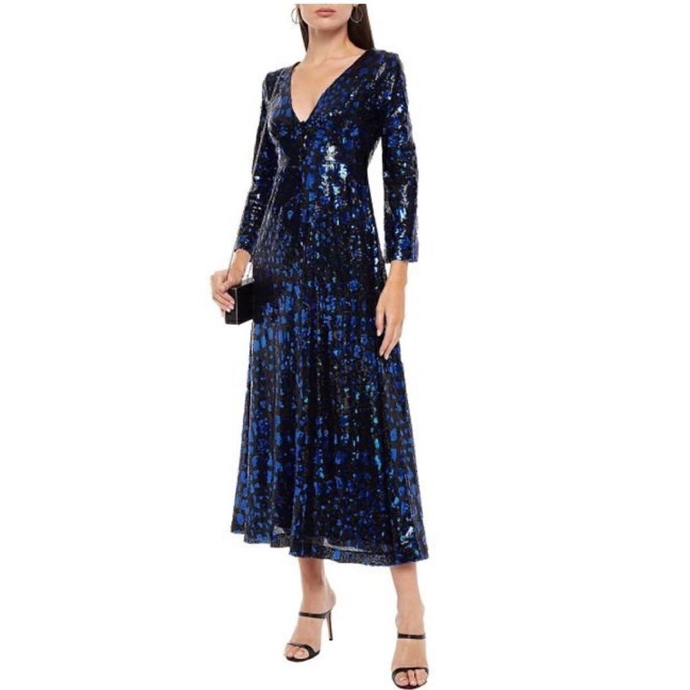 Antik Batik
Women's Black Bagoo Gathered Sequined Tulle Midi Dress